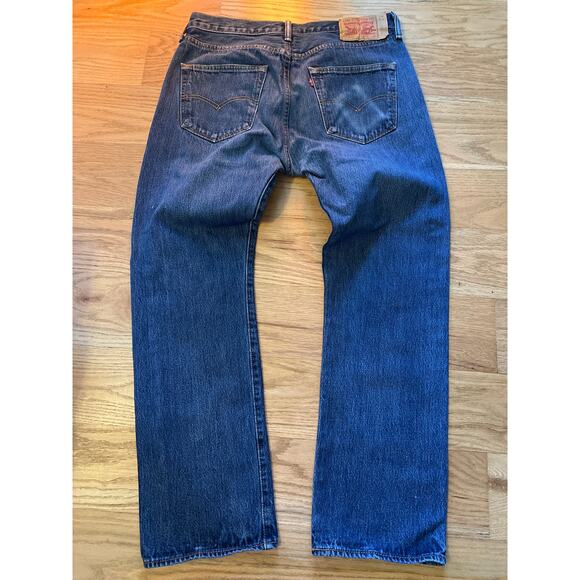 Levi's 501 Button Fly 33/30 Jeans - Picture 6 of 6